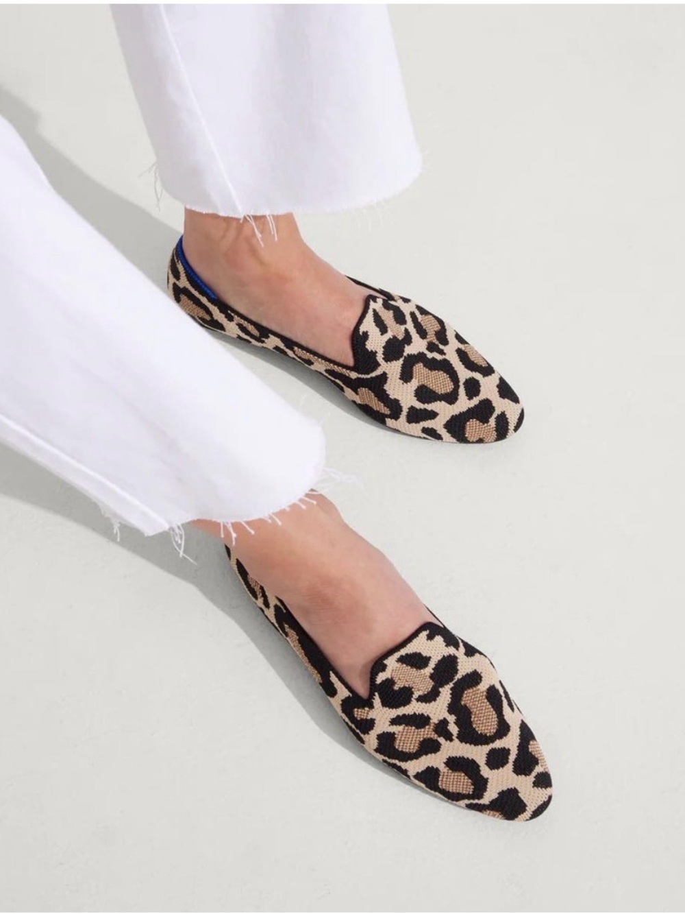 Rothy’s Almond Loafer Desert Cat 6 Like New